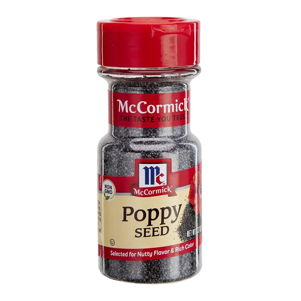 McCormick Poppy Seed, 2.37 oz