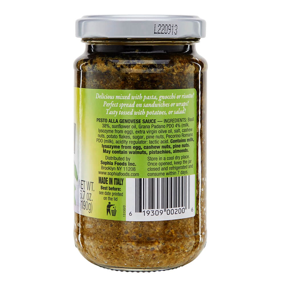 Sophia Italian Pesto alla Genovese, 6.7 oz