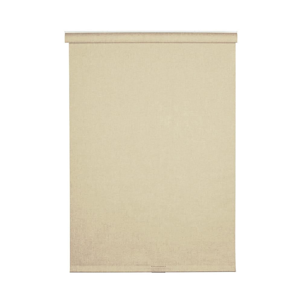 Cordless Linen Look Thermal Fabric Roller Shade, Natural/Parchment, 43" x 66"