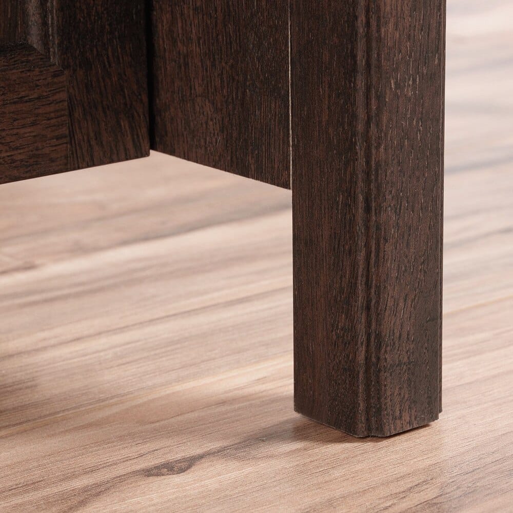 Sauder Costa Conference Table, Coffee Oak