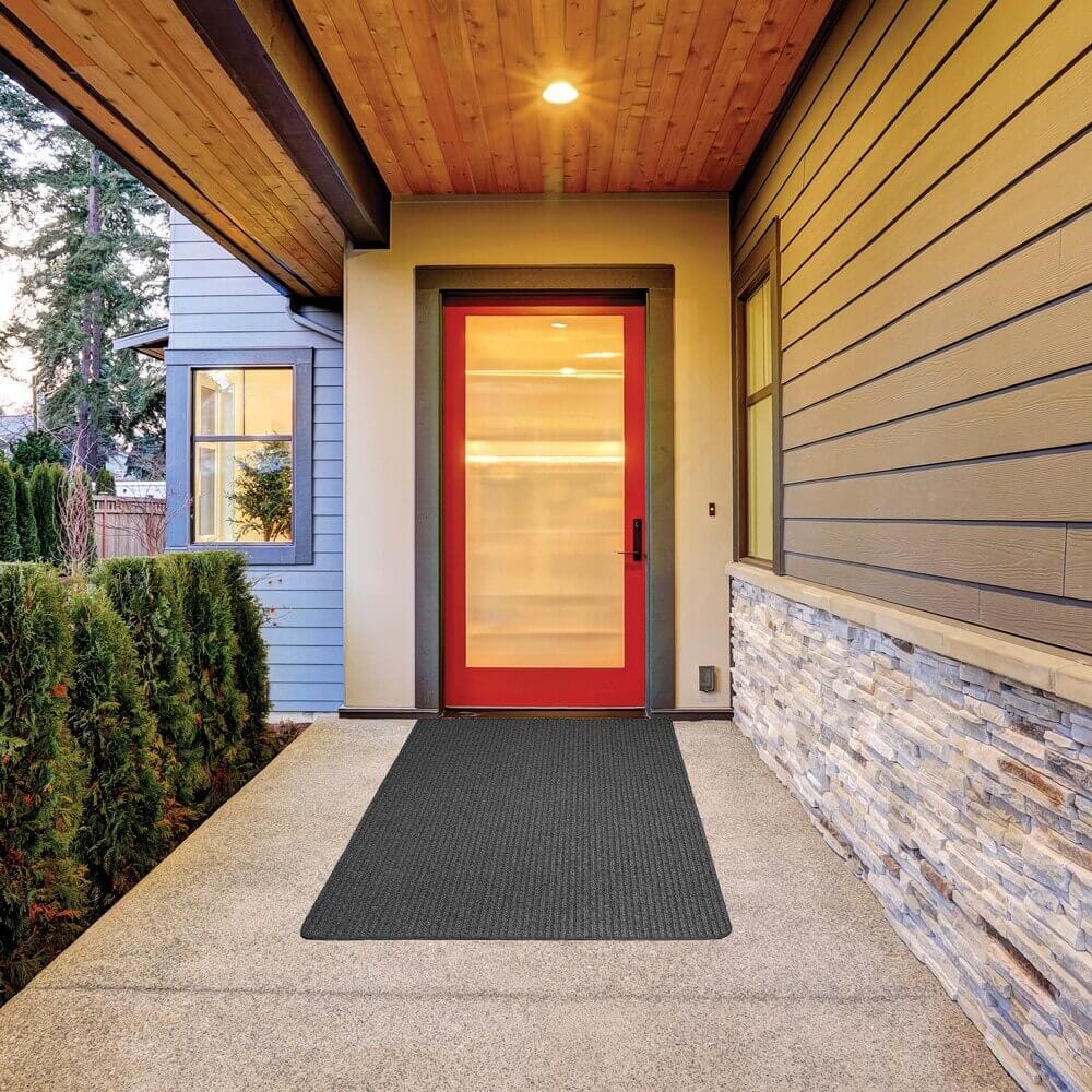 4' x 6' Multi-Use Scraper Mat with Skid-Resistant Backing
