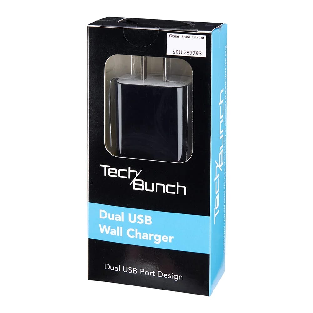 TechBunch Dual USB Wall Charger