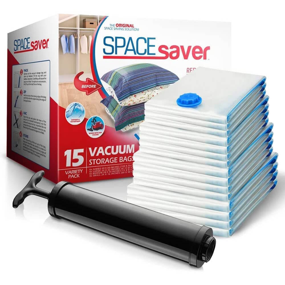 Small vacuum shop bags storage