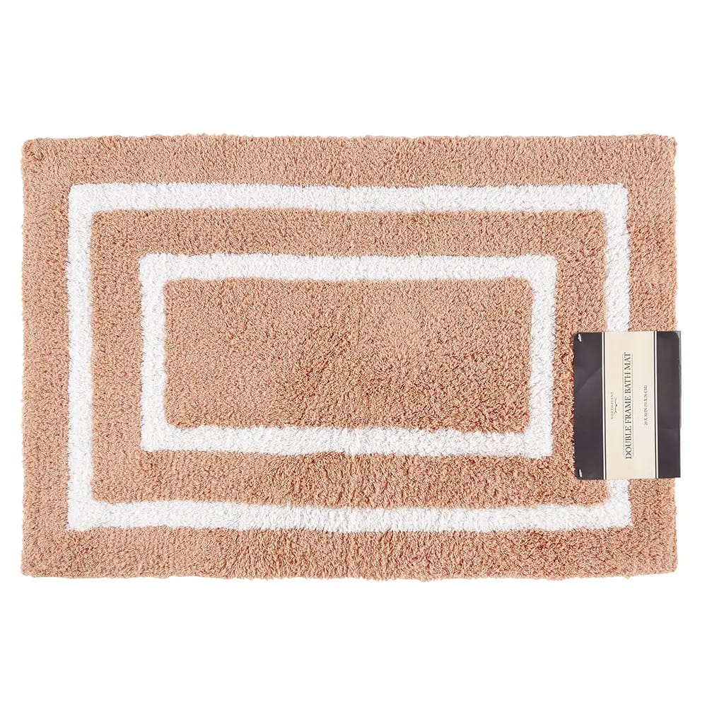 Double Frame Bath Mat, 30"