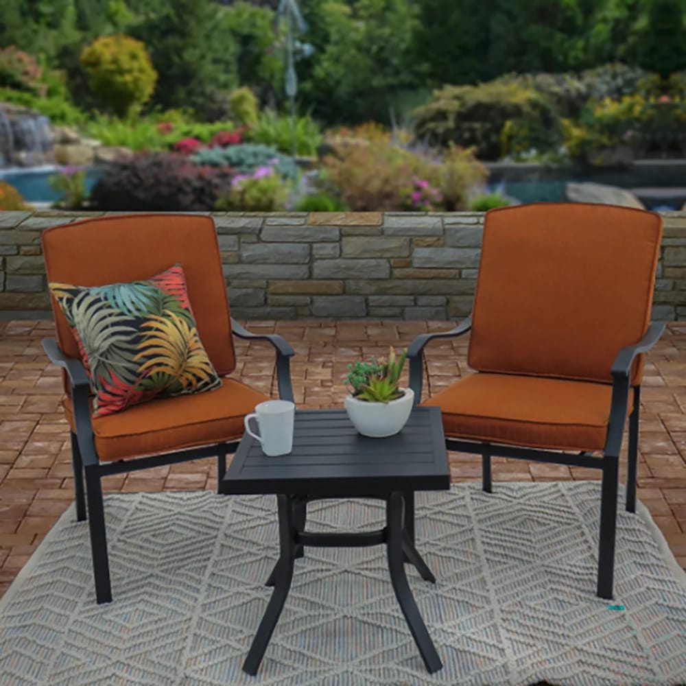 Hand Woven Polyester Indoor/Outdoor Rug, Multicolor, 4' x 6'