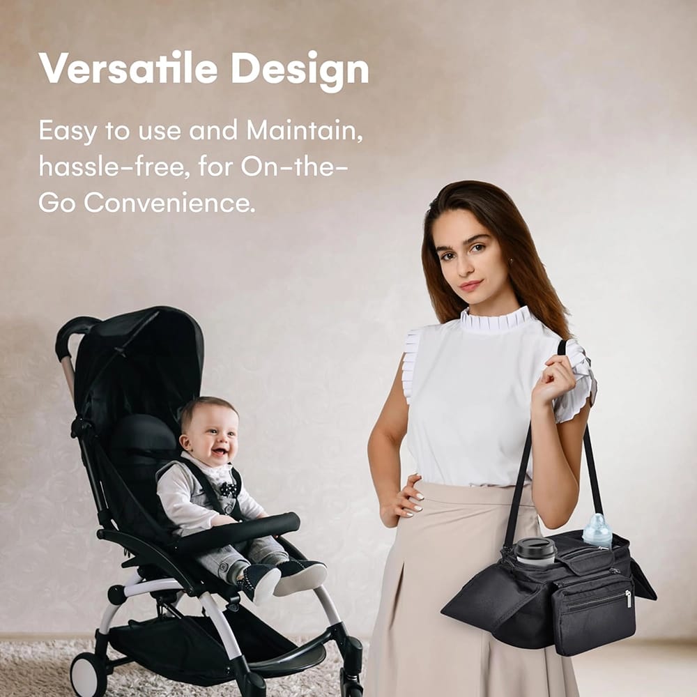 Enovoe Stroller Organizer, Black