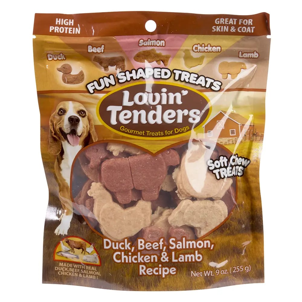 Lovin' Tenders Fun Shaped Treats, 9 oz