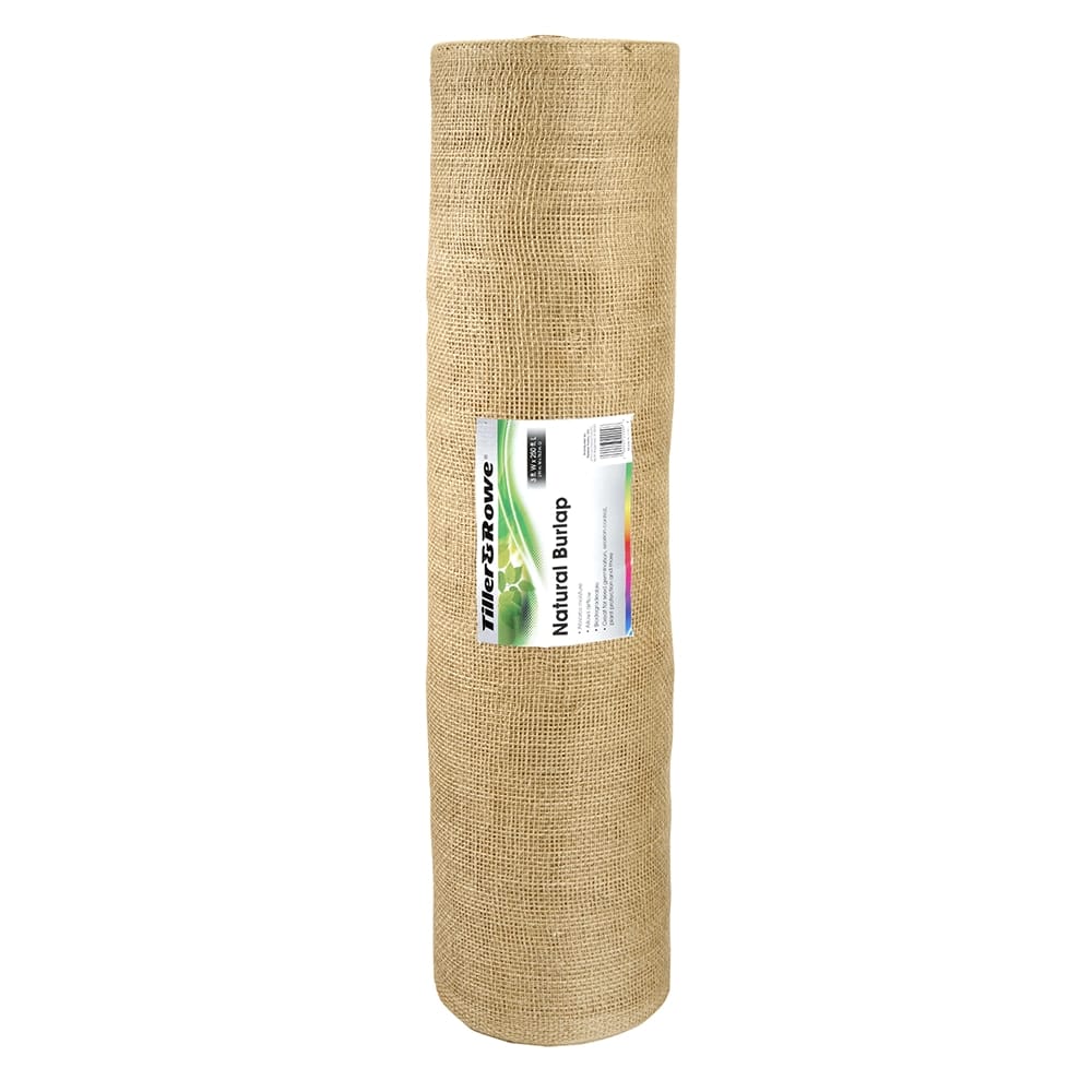 Tiller & Rowe Natural Burlap, 3' x 250'