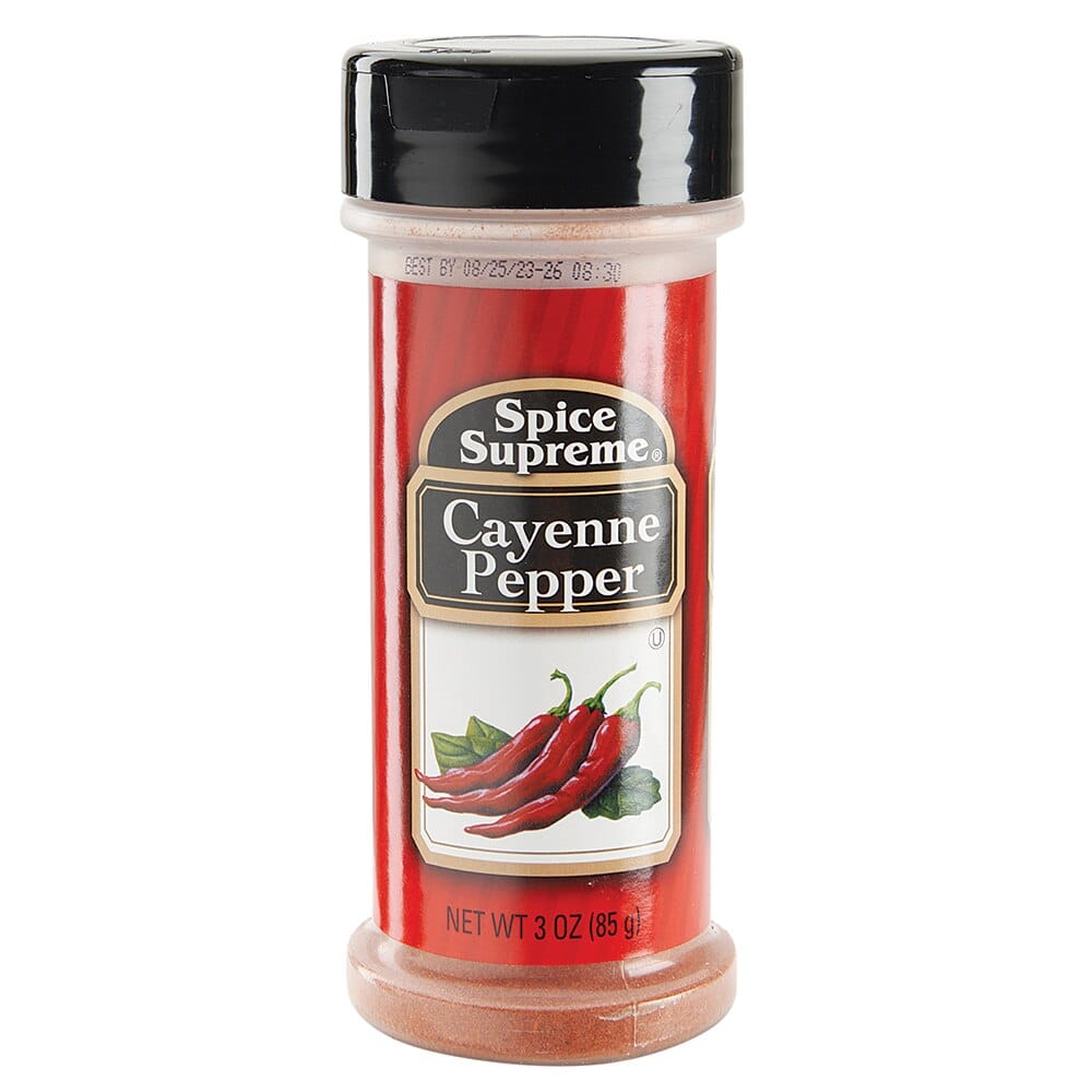 Spice Supreme Cayenne Pepper, 3 oz