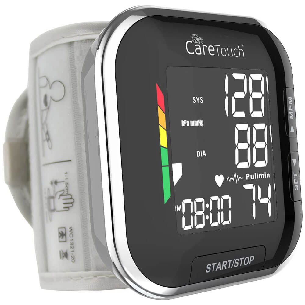 Care Touch Platinum Wrist Blood Pressure Monitor