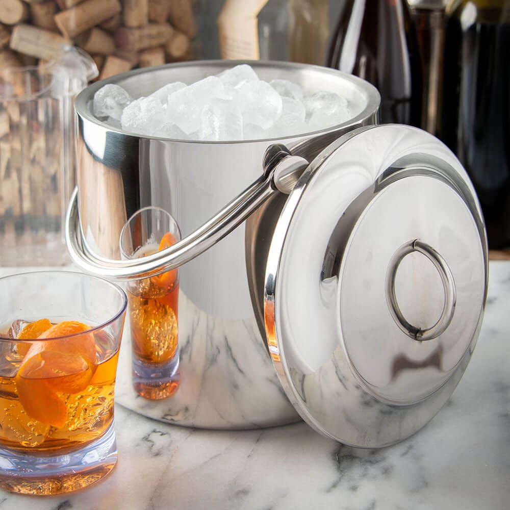 Carlisle 3.5 qt Stainless Steel Double-Wall Ice Bucket
