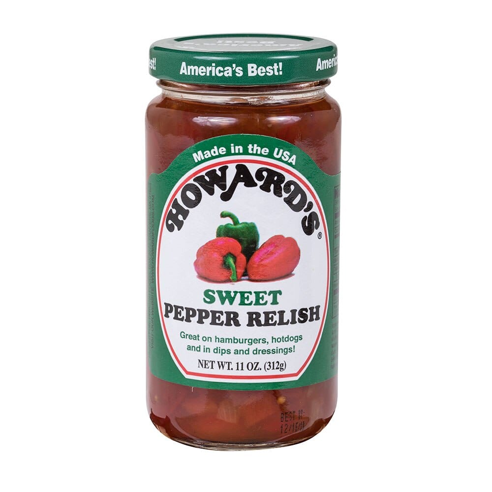 Howard's Sweet Pepper Relish, 11 oz