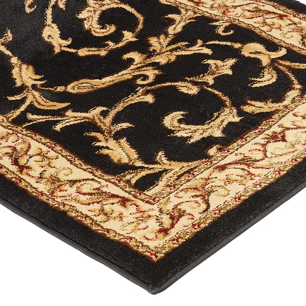 Kingsley 26" x 25' Stair Runner, Veronica Black