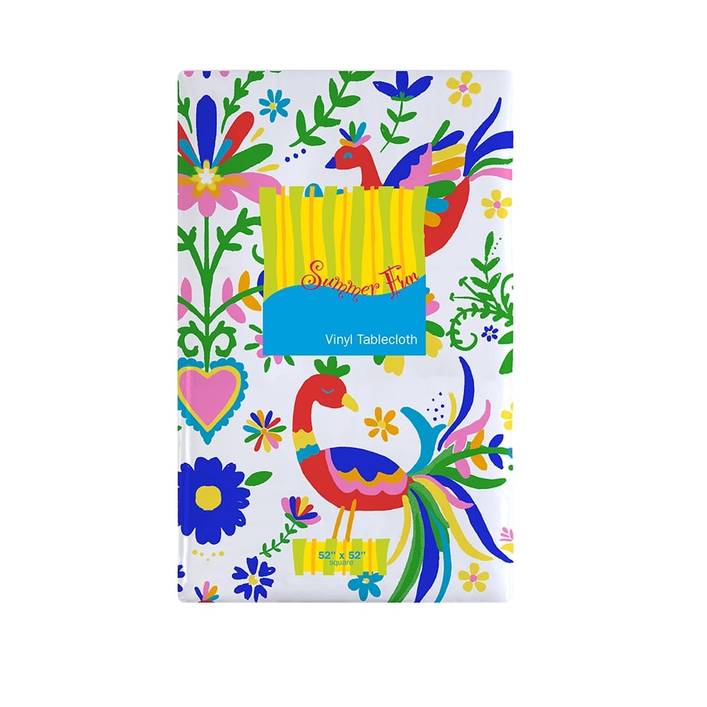 Brites Vinyl Tablecloth with Flannel Backing