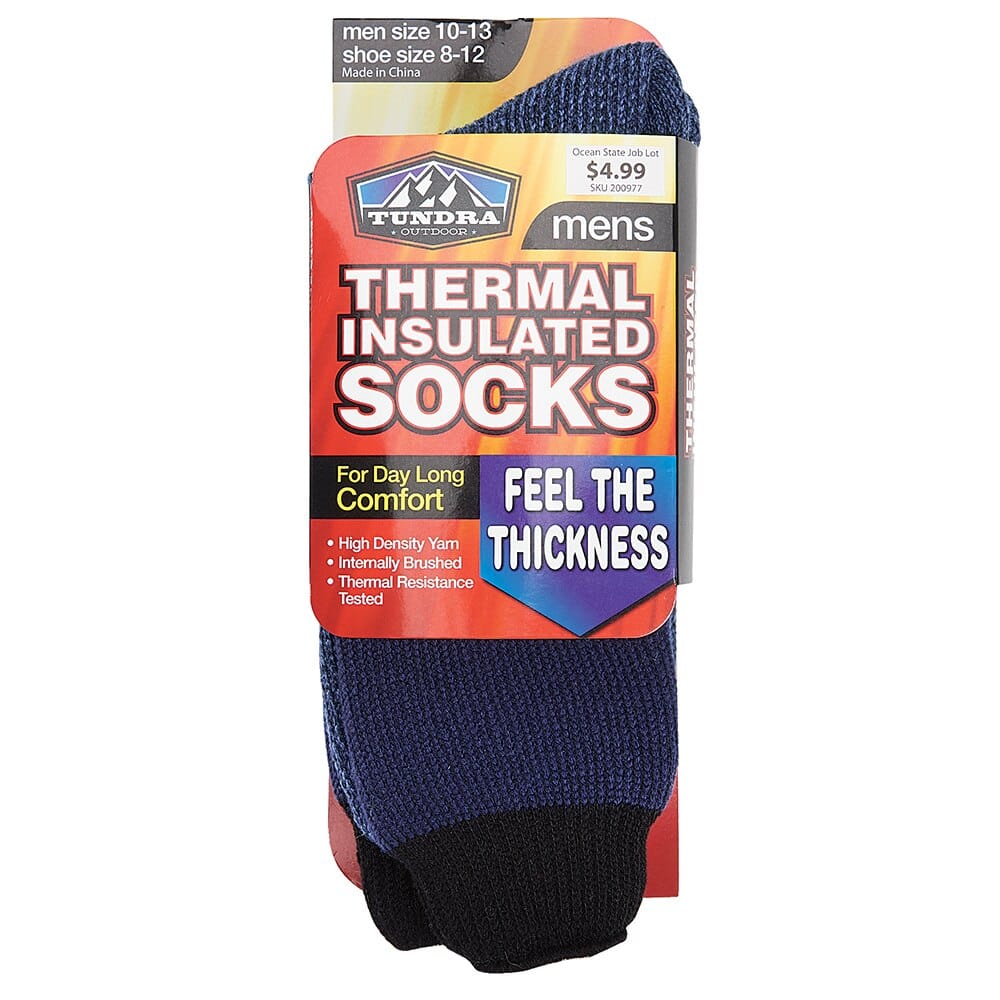 Tundra Outdoor Men's Thermal Insulated Socks