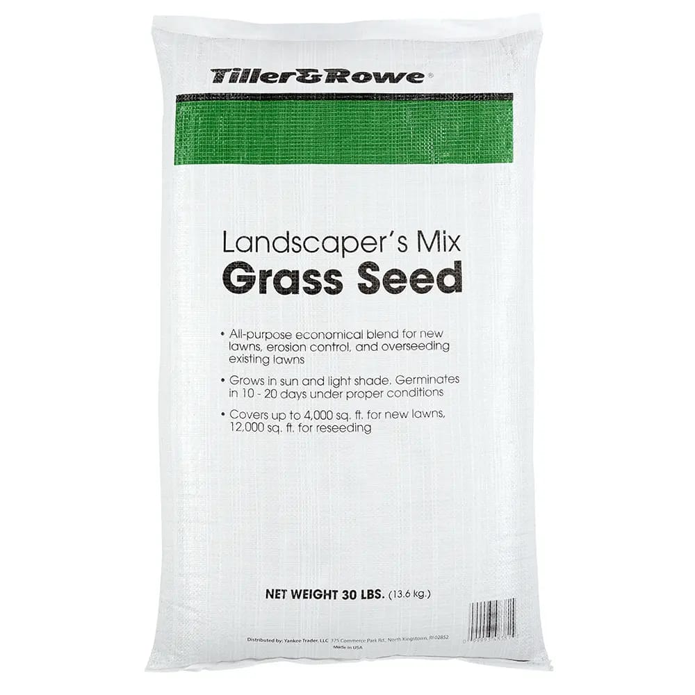 Tiller & Rowe Landscaper's Mix Grass Seed, 30 lbs.