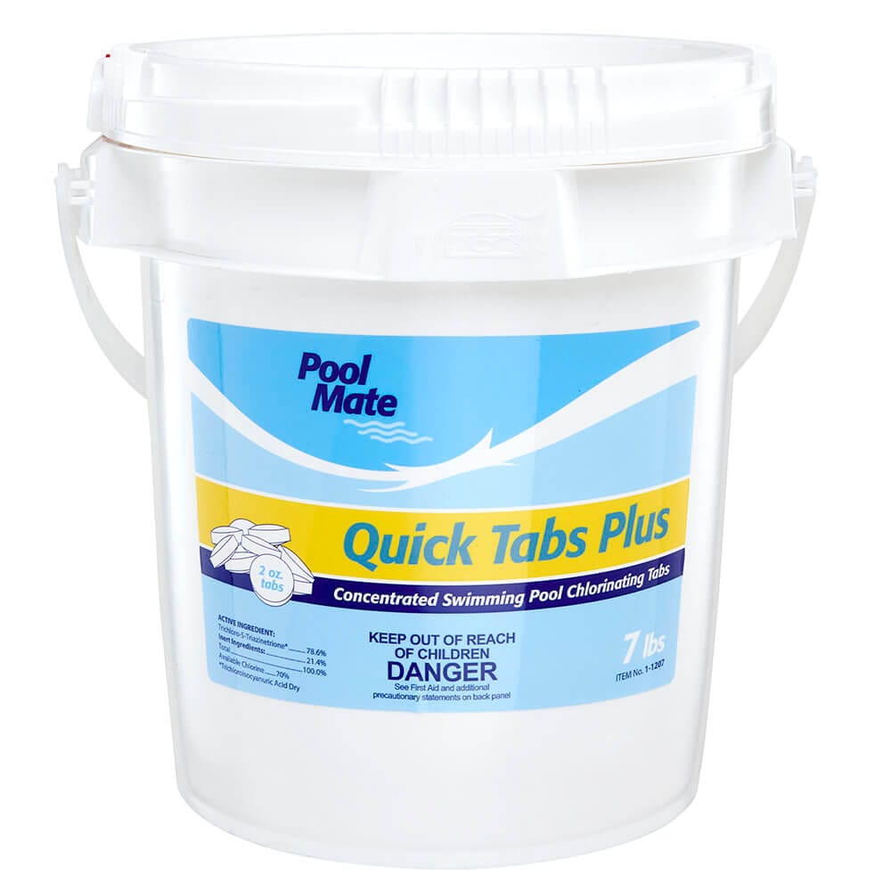 Pool Mate Quick Tabs Plus, 7 lbs