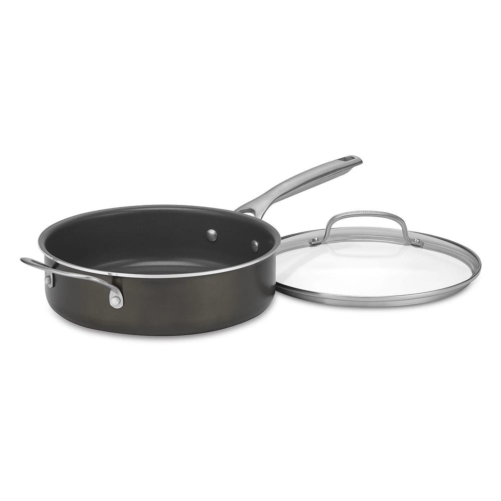 Cuisinart GreenChef Pro Ceramica Nonstick 14 Piece Cookware Set, Black