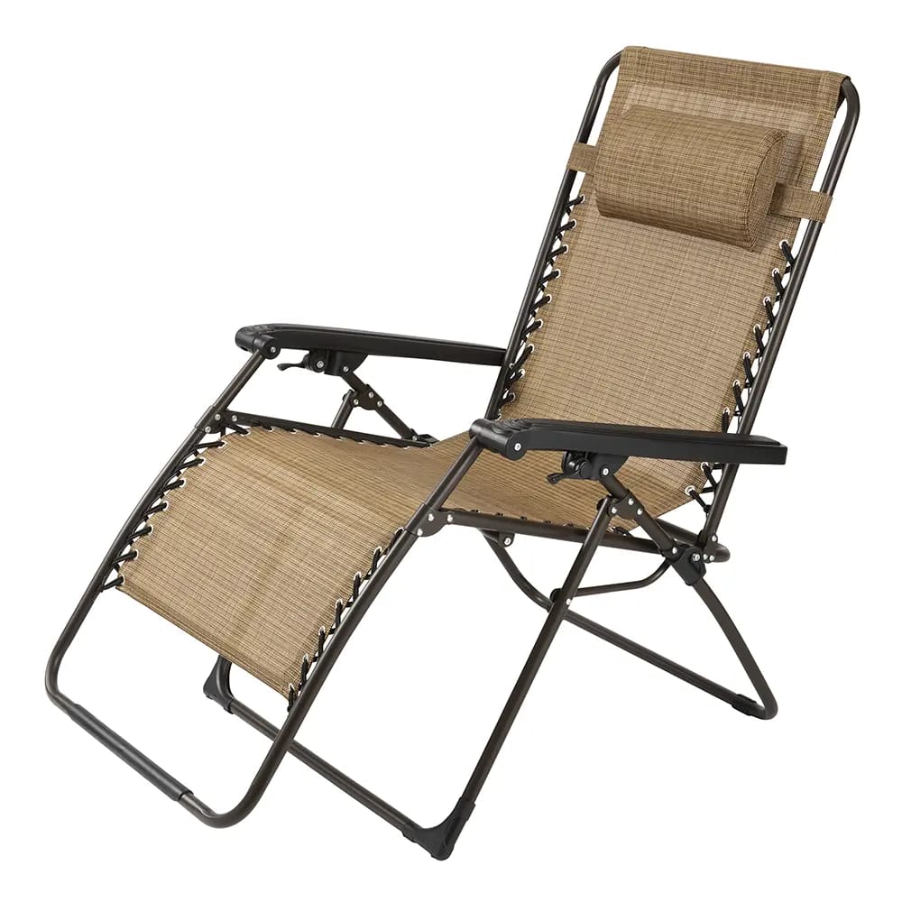 Oversized Zero Gravity Chair, Tan