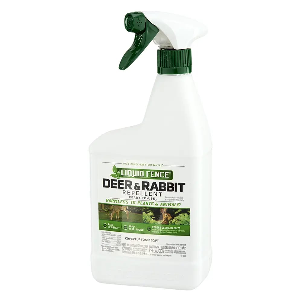 Liquid Fence Deer & Rabbit Repellent, 32 oz.
