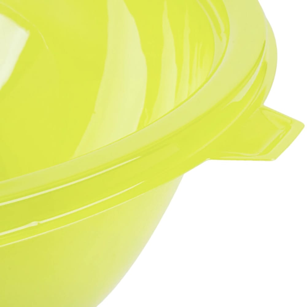 Fineline 160 oz. Salad Bowl, Green, 25 Count