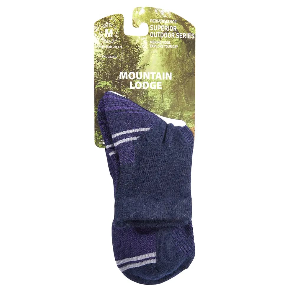 Mountain Lodge Women’s Performance Outdoor Series Merino Wool Hiker Socks