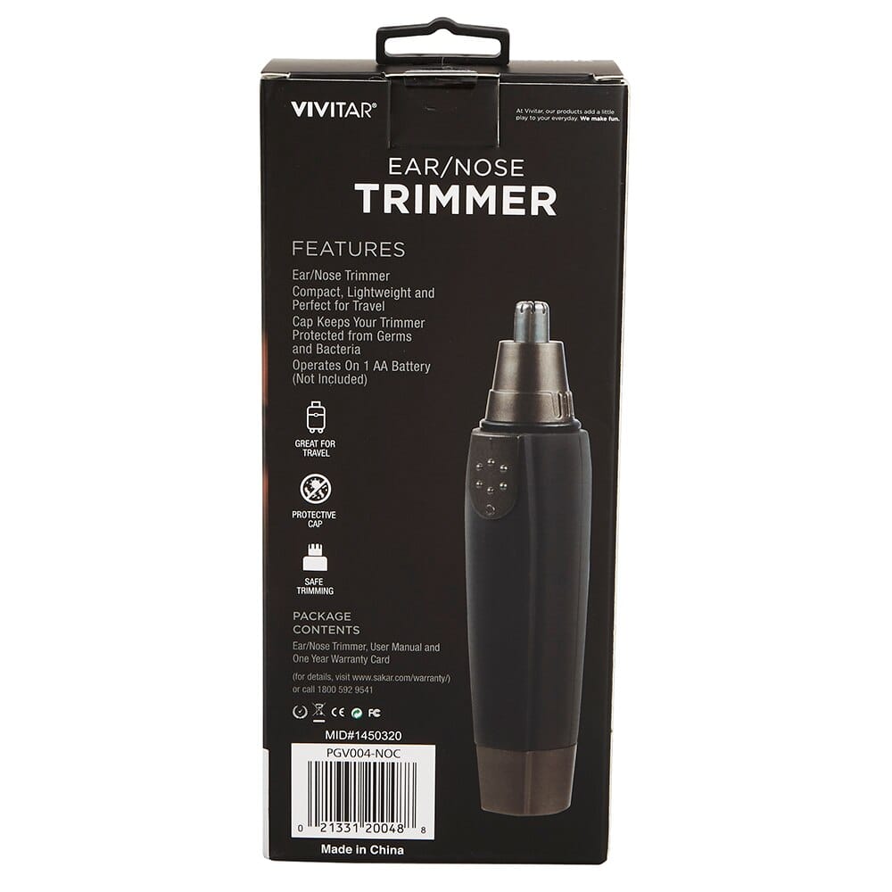 Vivitar Clean Cutting Ear/Nose Trimmer