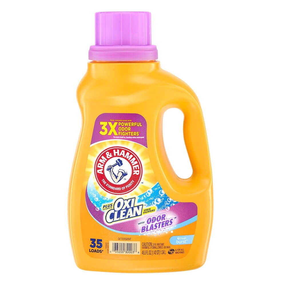 Arm & Hammer Plus Oxi Clean with Odor Blasters Detergent, 45.5 oz