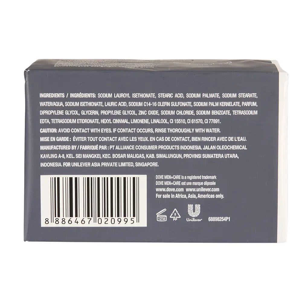 Dove Men+Care Extra Fresh Bar Soap, 4 pk