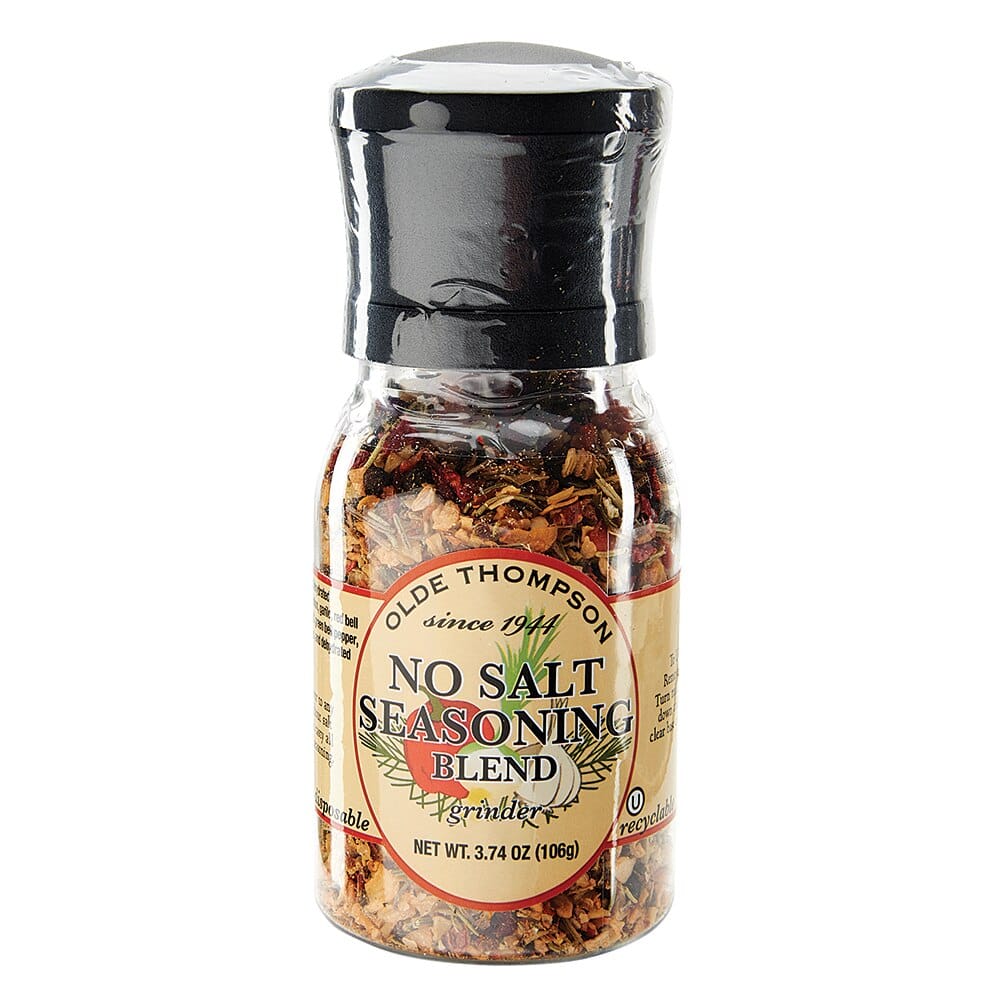 Olde Thompson No Salt Seasoning Blend with Spice Grinder, 3.74 oz