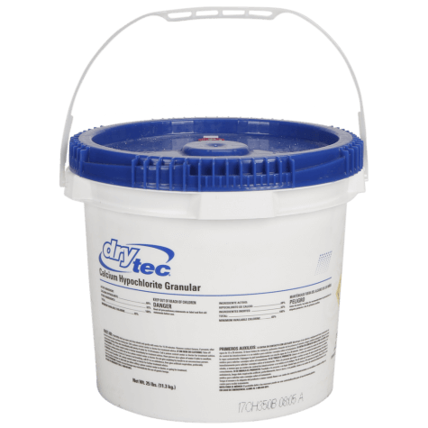 DryTec Powdered Pool Shock, 25 lbs