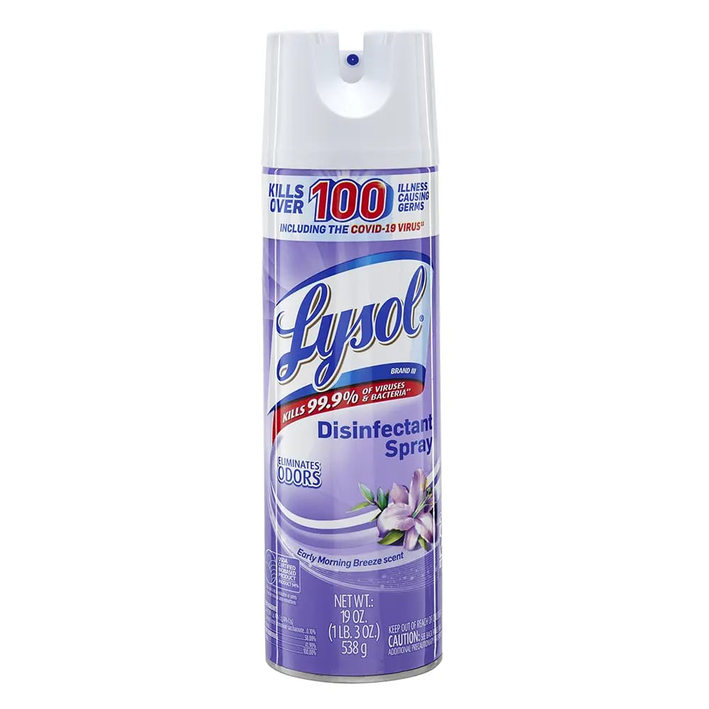 Lysol Early Morning Breeze Disinfectant Spray, 19 oz