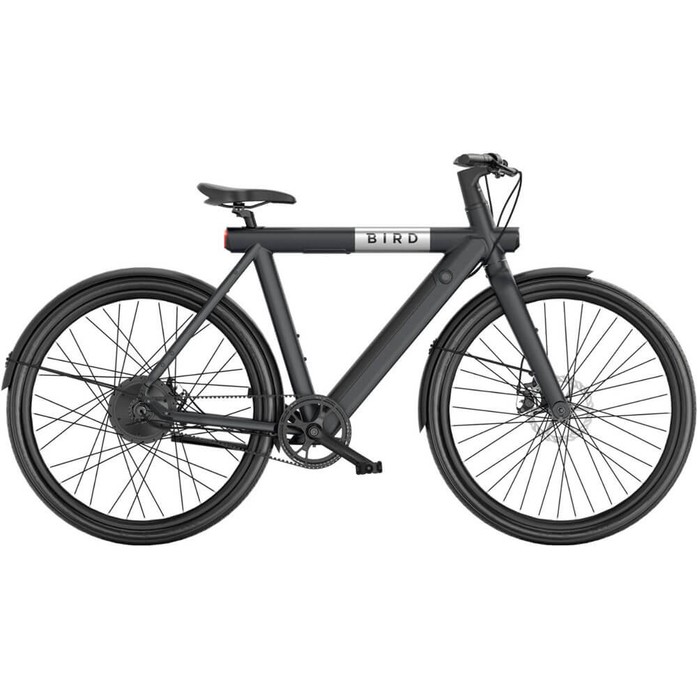 BirdBike A-Frame eBike, Stealth Black