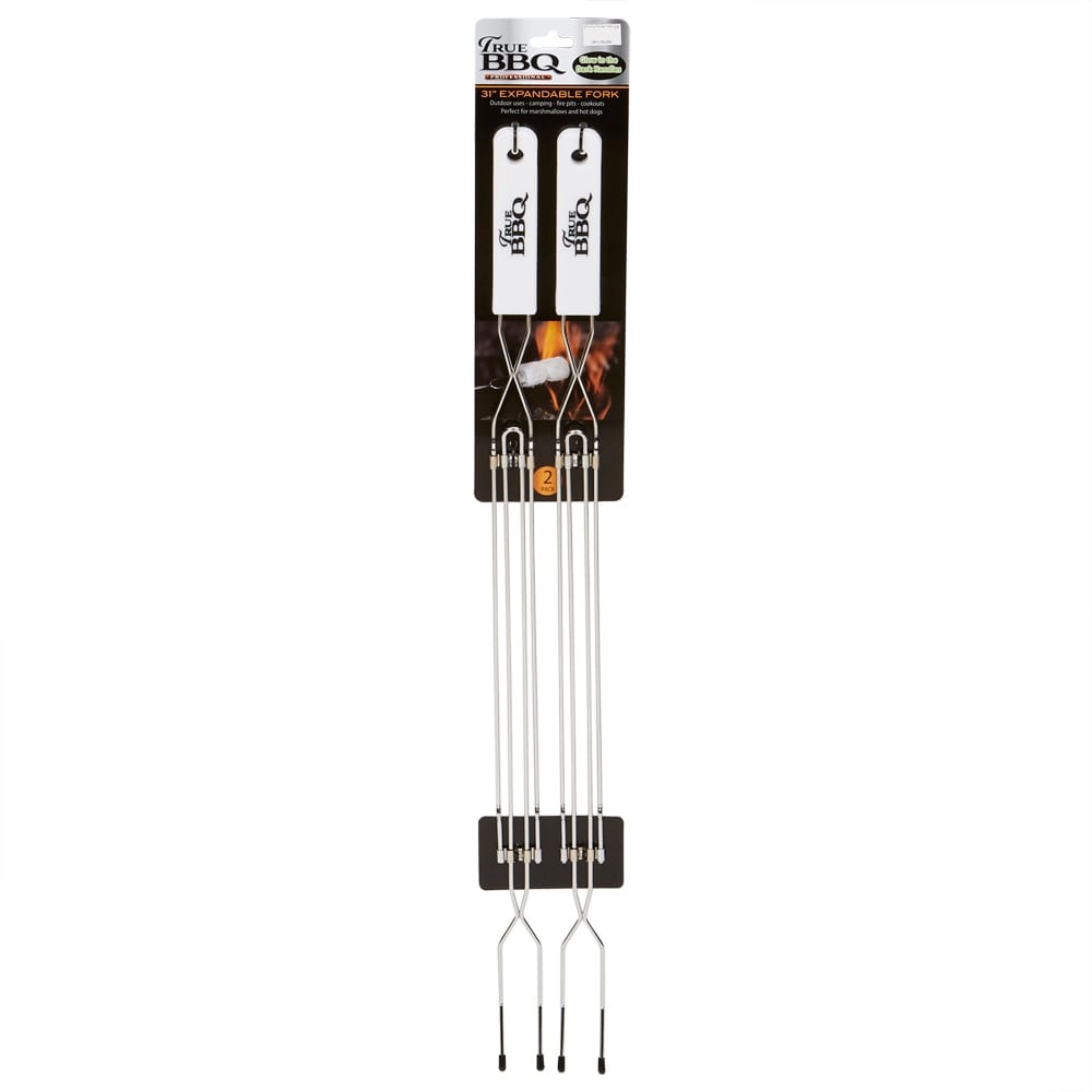 True BBQ Professional 31" Expandable Fork, 2 Pack