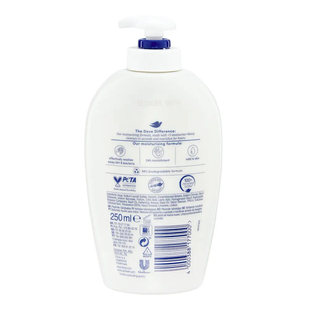 Dove Deeply Nourishing Original Moisturising Hand Wash, 8.45 oz