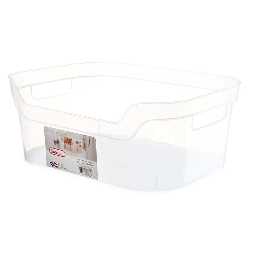 Sterilite Short Storage Bin