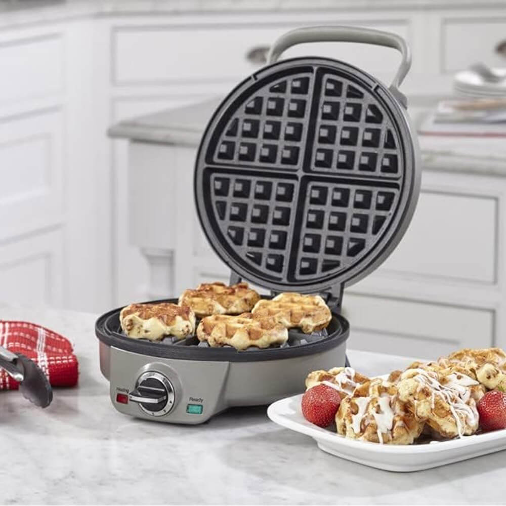 Cuisinart 4-Slice Belgian Waffle Maker (Factory Refurbished)