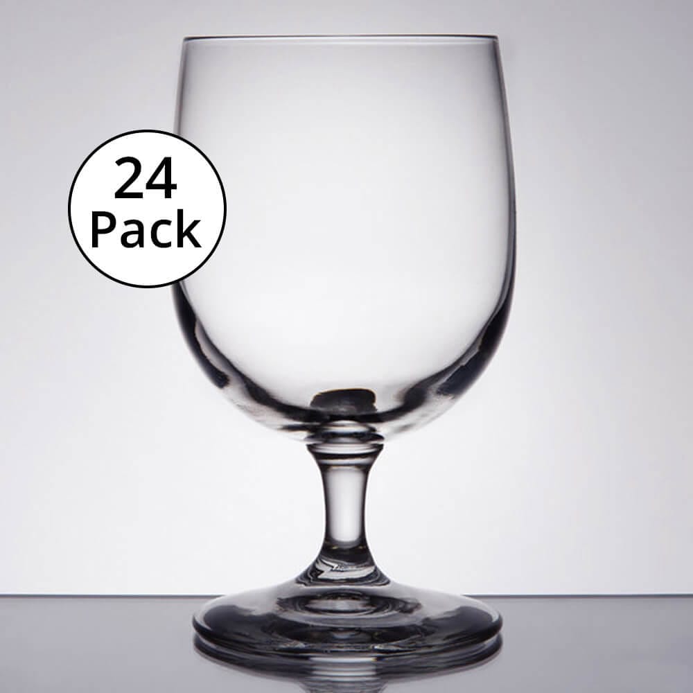 Libbey Bristol Valley Goblet Glasses, 24-Pack