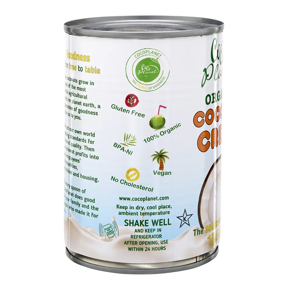 Coco Planet Organic Coconut Cream, 13.5 oz