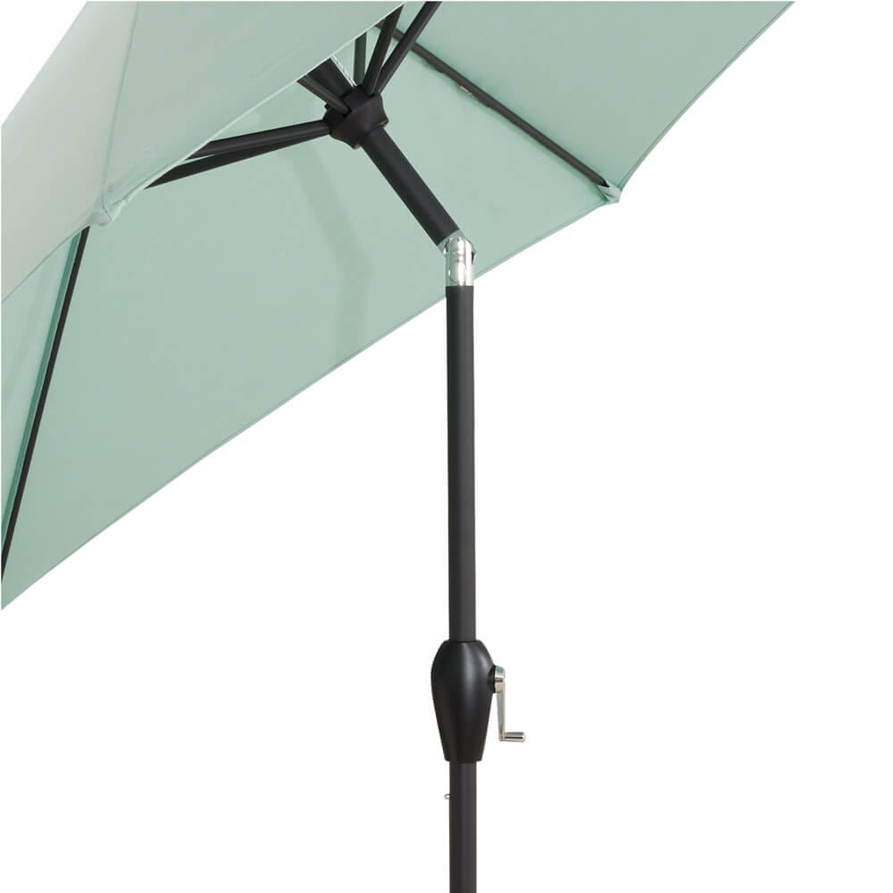 Sunbrella 9' Patio Umbrella with Crank & Tilt, Mist