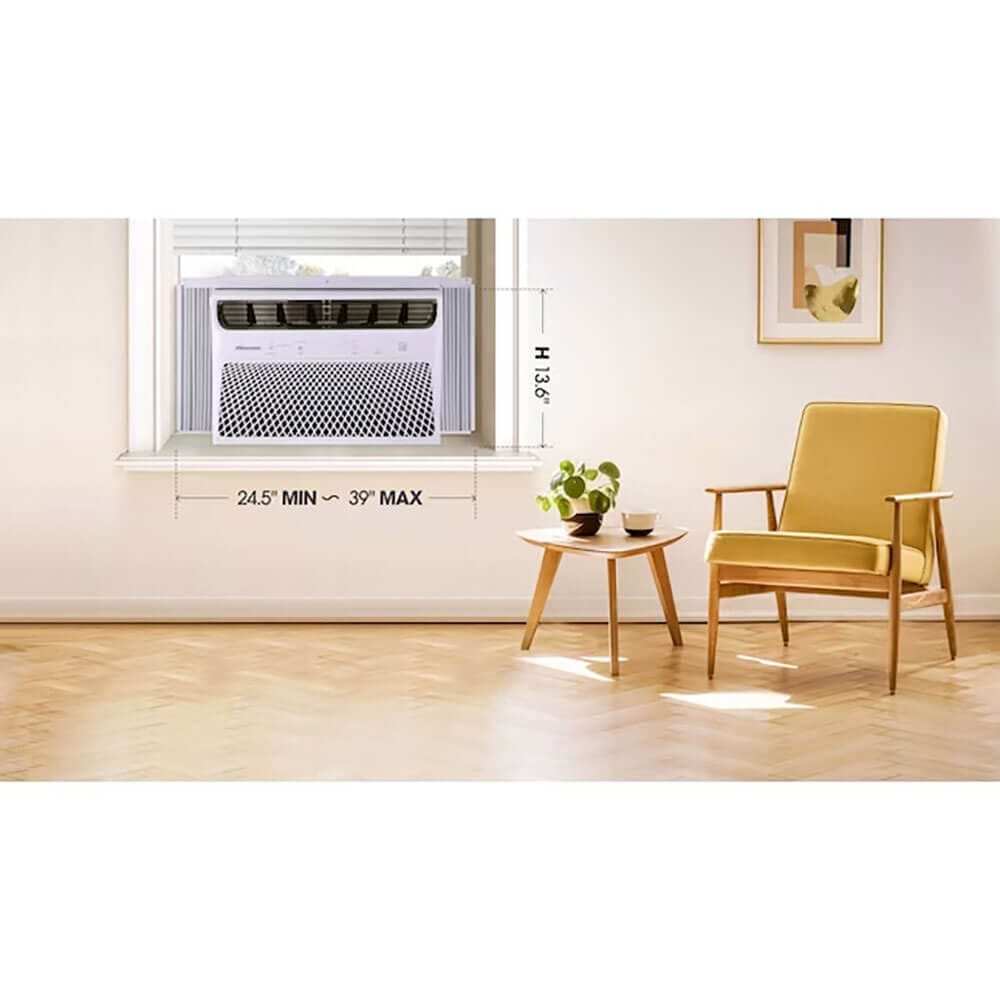 Hisense 8,000 BTU Window Air Conditioner with Remote