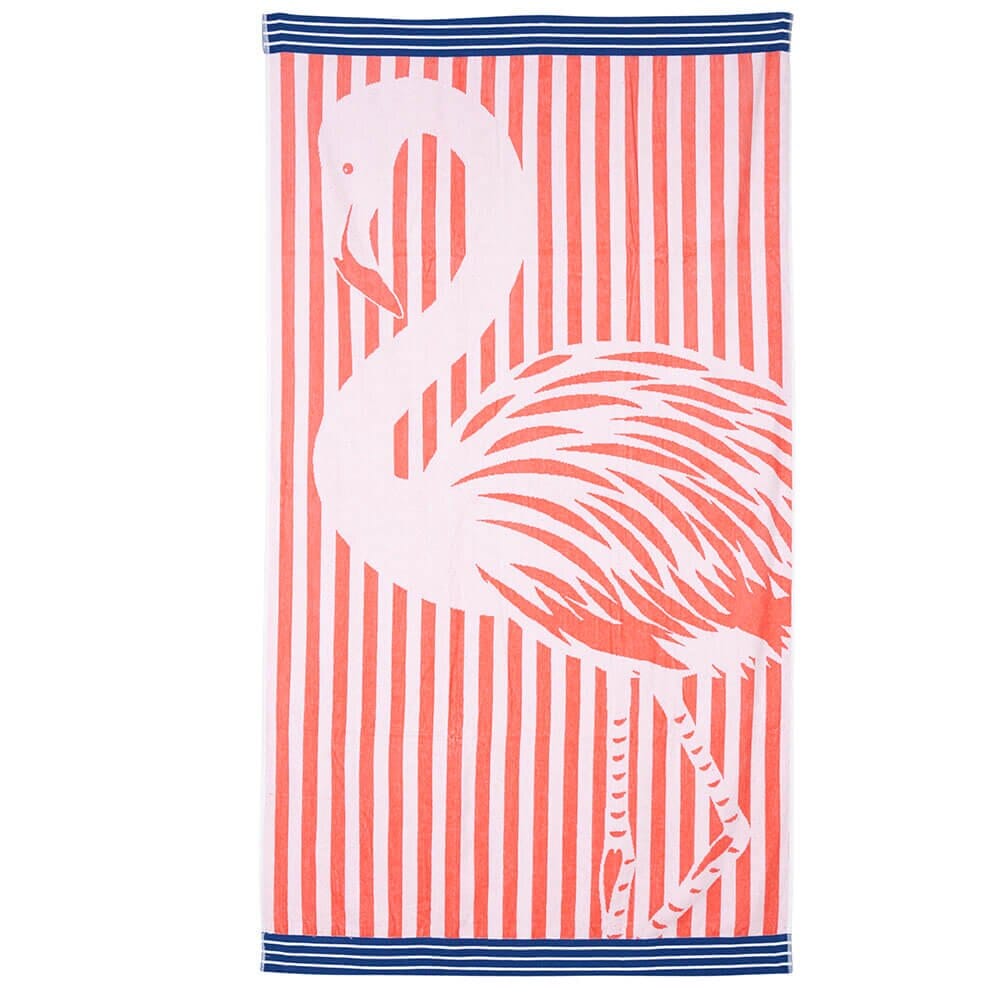 Premium Velour Cotton Beach Towel, 40" x 72"