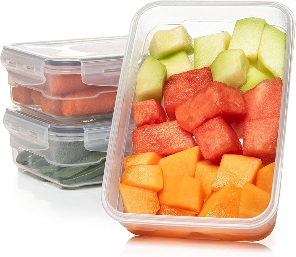 Homemaid Living Premium Airtight Plastic Storage Containers, 7-Piece Variety Size Set