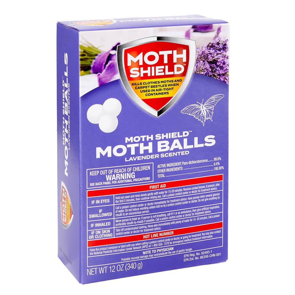 Moth Shield Lavender Moth Balls, 12 oz