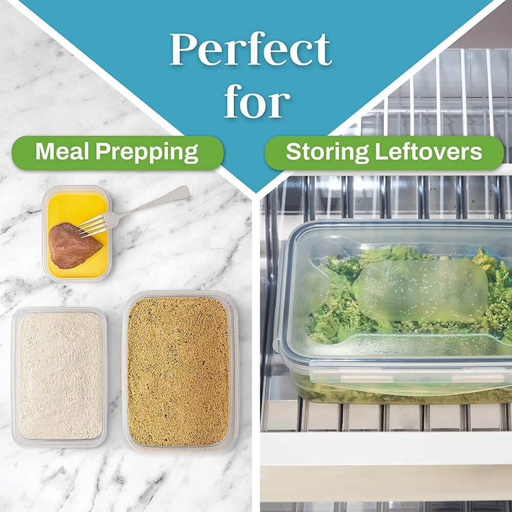 Homemaid Living Premium Airtight Plastic Storage Containers, 7-Piece Variety Size Set