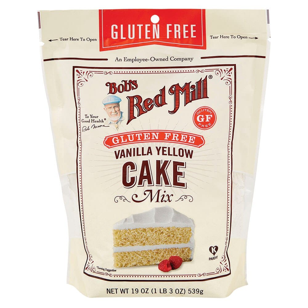 Bob's Red Mill Gluten Free Vanilla Yellow Cake Mix, 19 oz