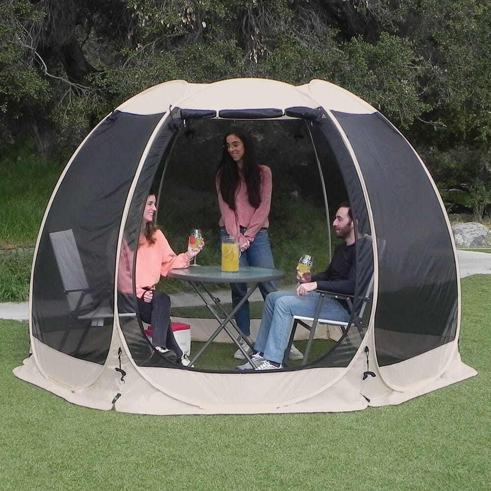 Octagonal Screen Hut, 10' x 10'