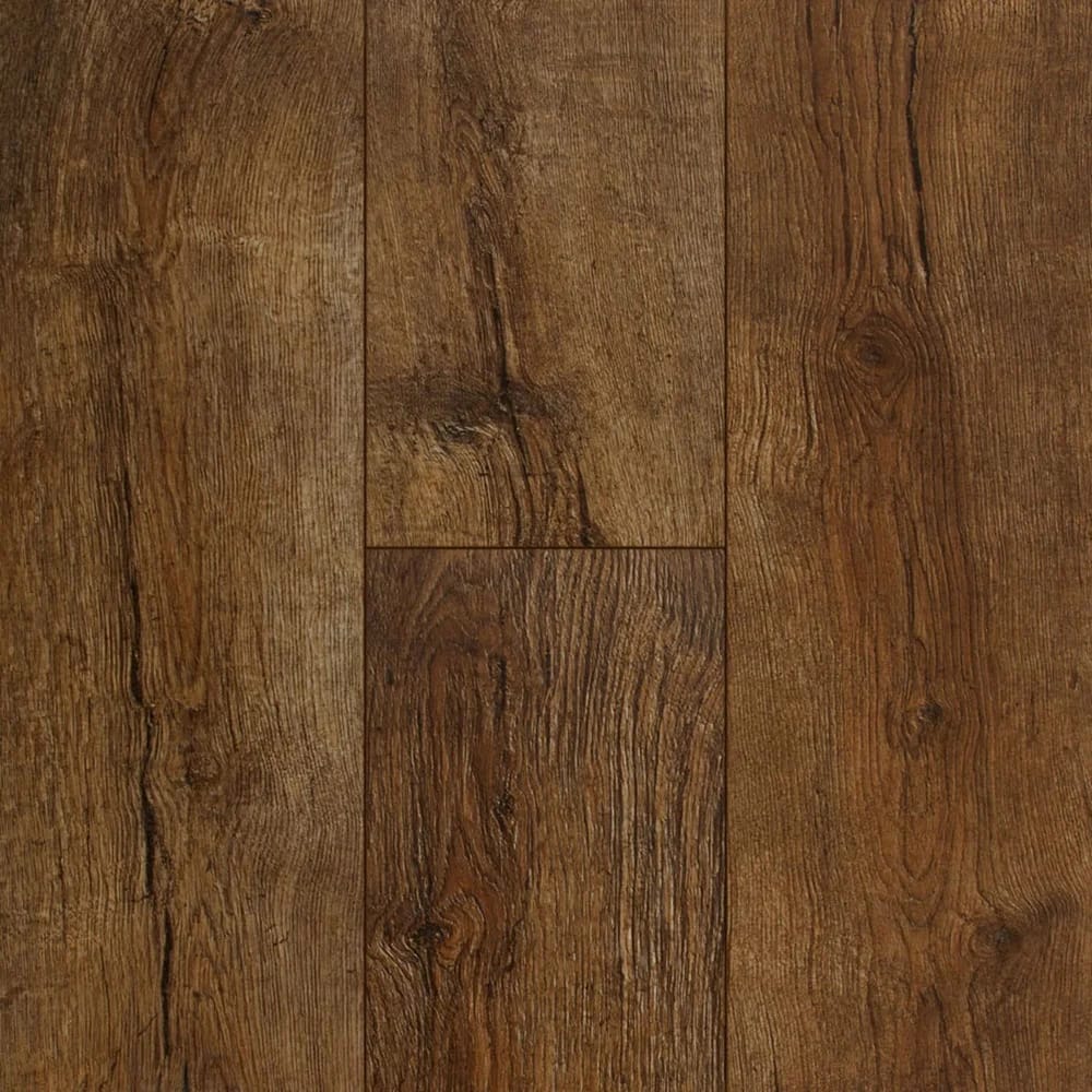 Dream Home 12mm Copper Valley Chestnut Waterproof Laminate Flooring, Brown, 18.42 sq. ft. ($3.26/sq. ft.)