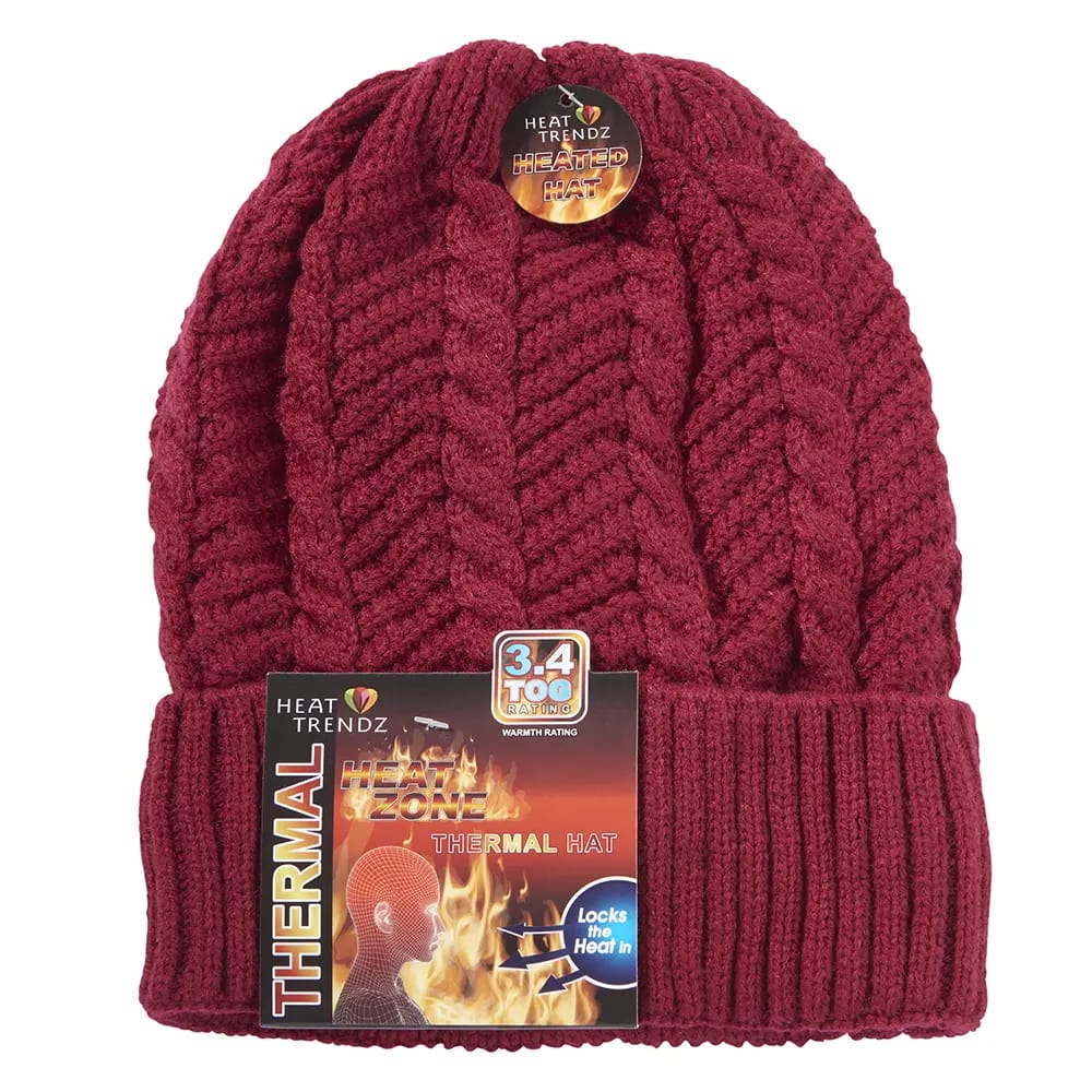 Heat Trendz Men's Heat Zone Thermal Hat