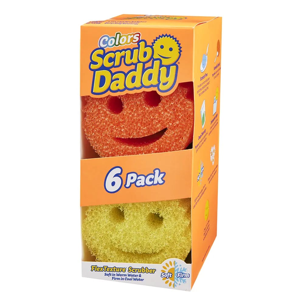 Scrub Daddy Colors, 6pk